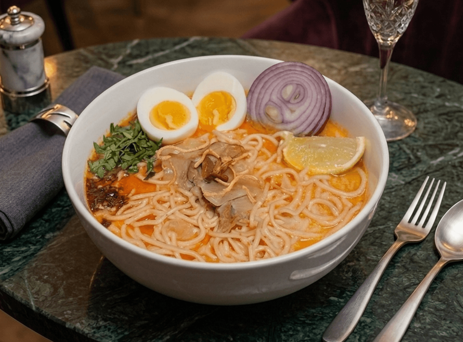 Delicious rice bowl